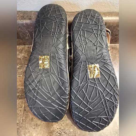 SPRING STEP L'ARTISTE BLACK STRAPPY SANDAL Euro 39 US 8 - 8.5 NWOB - Picture 7 of 8